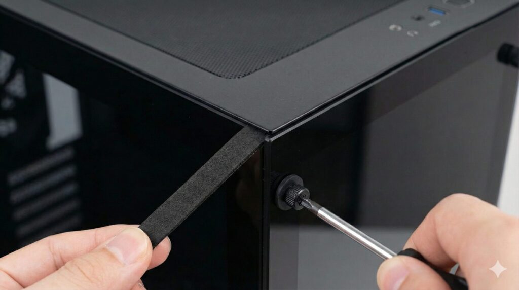 LeanPower Lab | PCケースのビビリ音解消法！ブーン音の原因と簡単な対策術