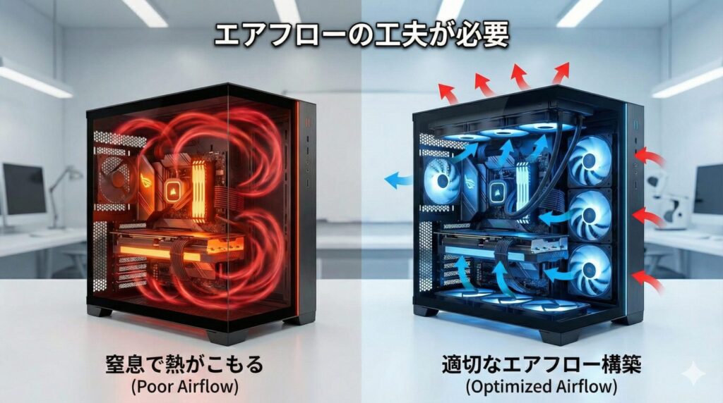 LeanPower Lab | PCケースのピラーレス化｜5つのデメリットと後悔しない対策