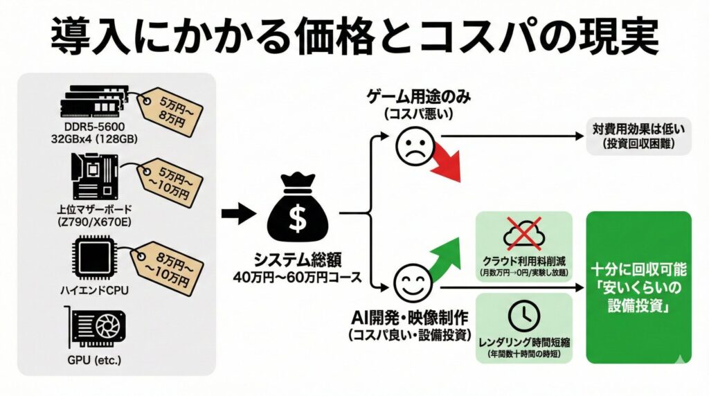 LeanPower Lab | 生成AIで注目のPCメモリ128GB！使い道と注意点