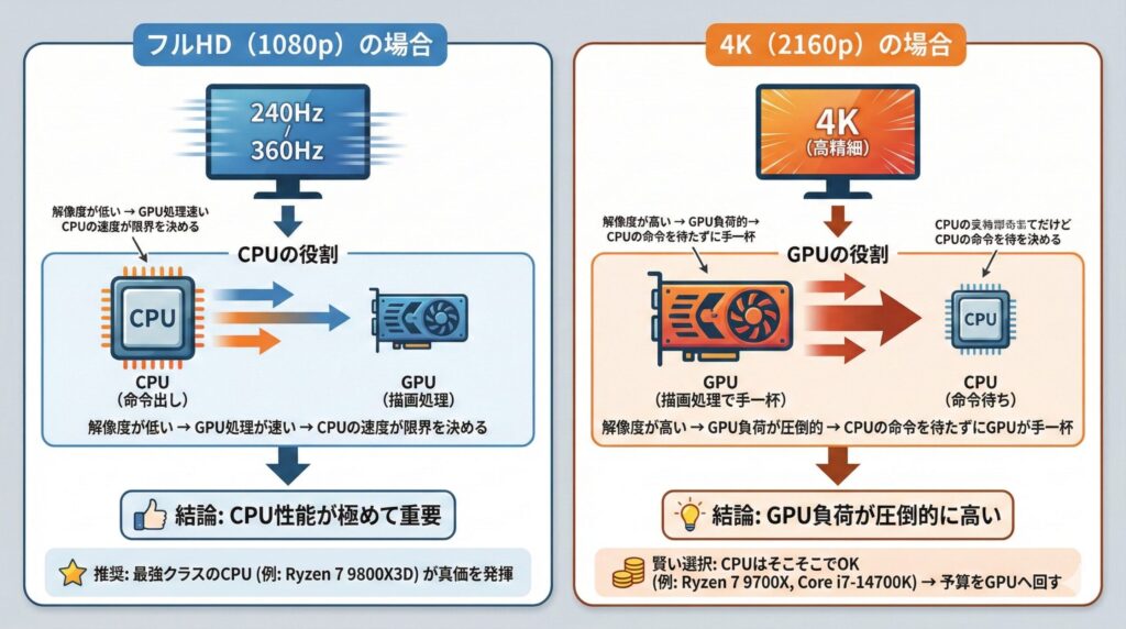 LeanPower Lab | ゲーミングPCのCPUどのくらい必要？2025年予算と性能の正解