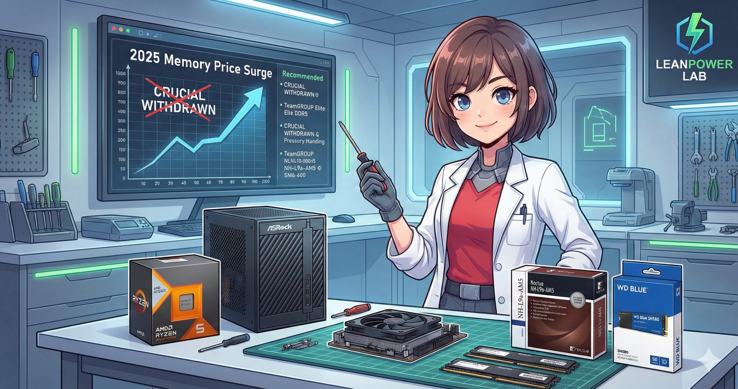 LeanPower Lab | 2025年版ミニPC自作キットの選び方とおすすめ構成ガイド