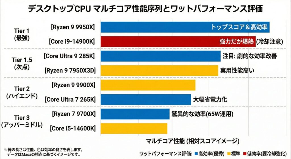 メモリとCPUまとめ 2025年版！CPU性能の順番と見分け方を完全解説 | LeanPower Lab