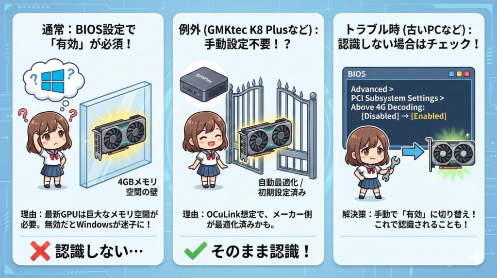 LeanPower Lab | Minisforum DEG1が認識しない時の対策｜Arc B580動作検証