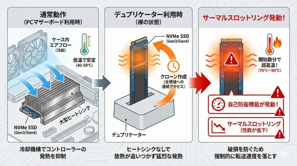LeanPower Lab | M.2 SSDデュプリケーターの選び方！PCレス複製と熱対策