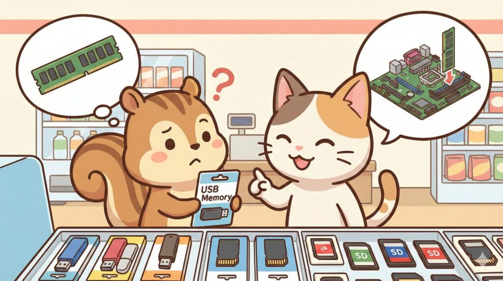 LeanPower Lab | PCメモリ売ってる場所はどこ？失敗しない店舗とネット購入ガイド