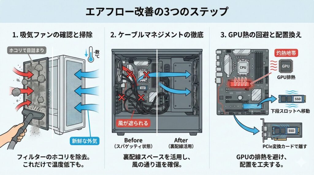 LeanPower Lab | M.2 SSDの熱対策！ヒートシンクやノートPCの冷却法を解説