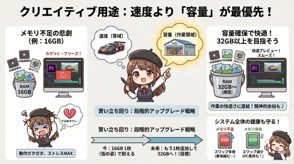 LeanPower Lab | DDR5の16GBを1枚で使う性能と高騰時の対策まとめ