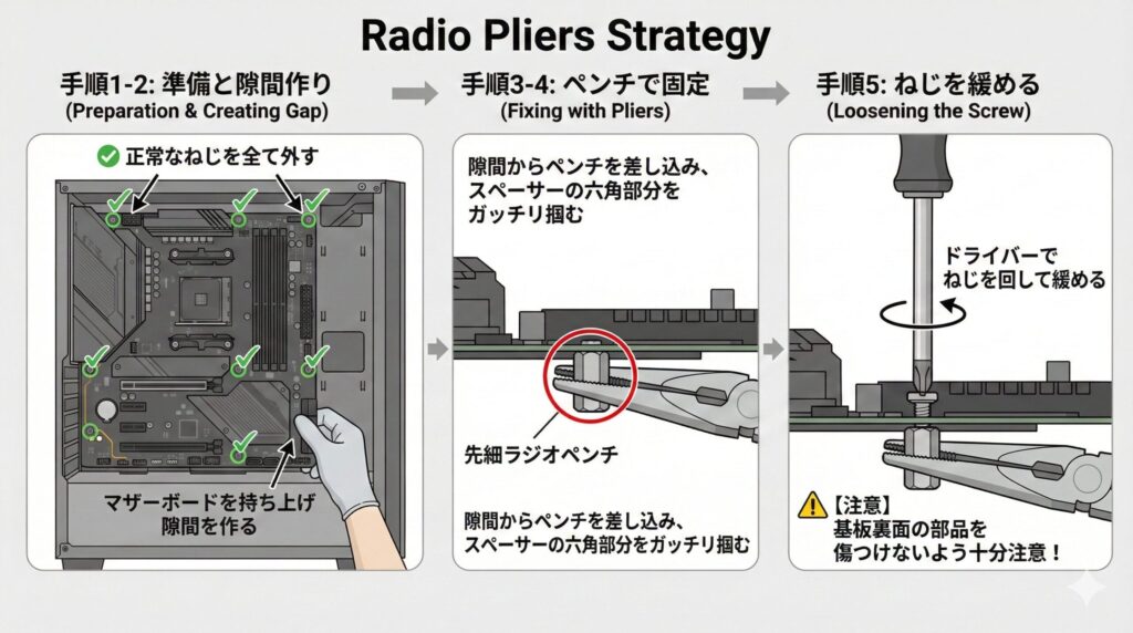 LeanPower Lab | 失敗しないマザーボード固定用六角スペーサーの選び方と対策