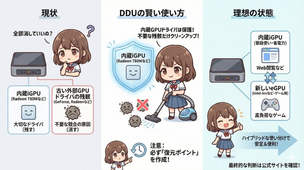 LeanPower Lab | Minisforum DEG1が認識しない時の対策｜Arc B580動作検証