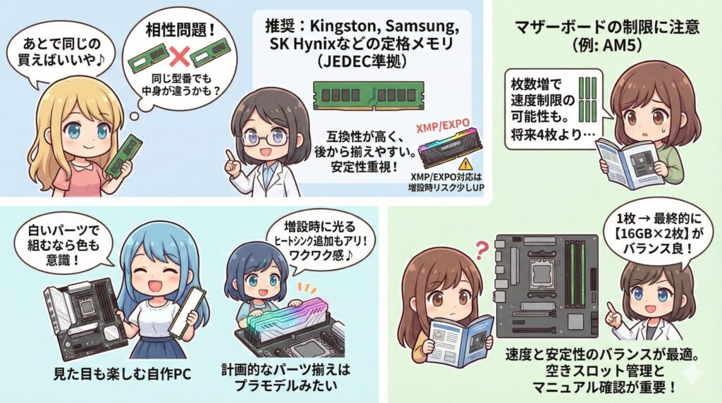 LeanPower Lab | DDR5の16GBを1枚で使う性能と高騰時の対策まとめ