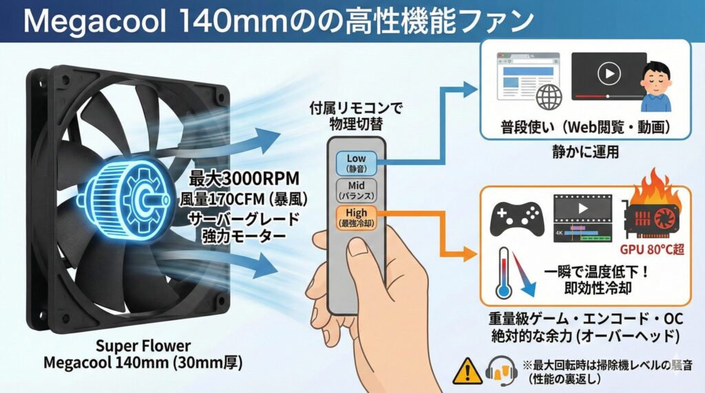 LeanPower Lab | 2025年最新140mmケースファン最強決定戦！冷却と静音の正解