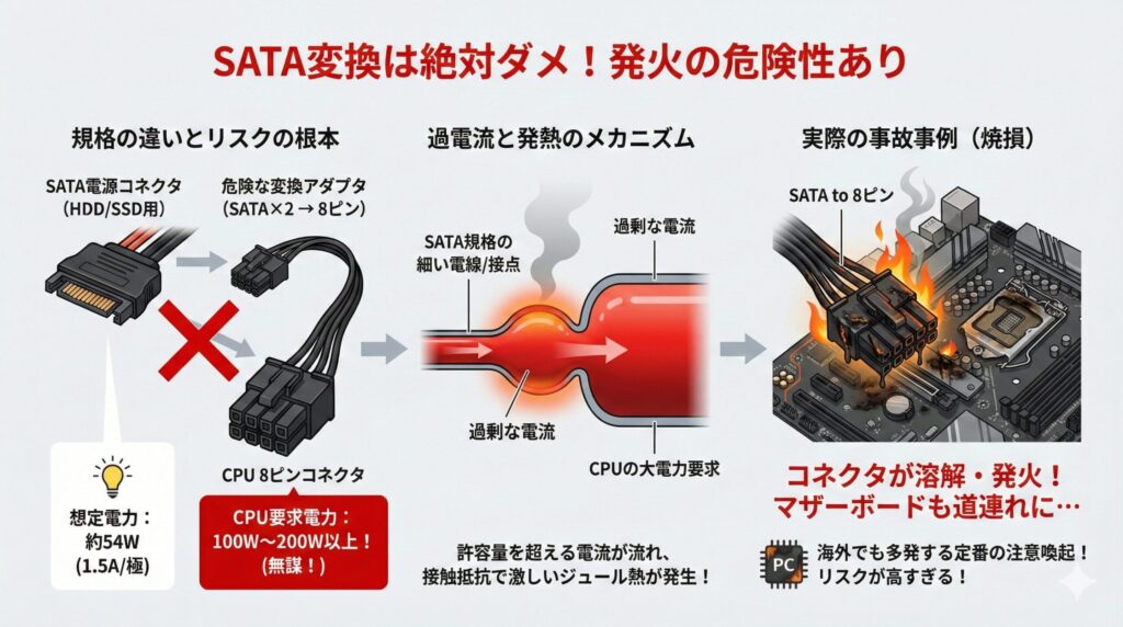 LeanPower Lab | CPU電源の8ピンが足りない？対処法と安全性を詳しく解説