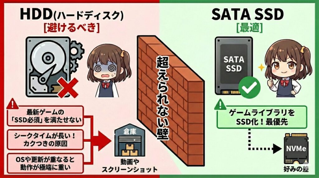 LeanPower Lab | 2025年に再評価！SATAでゲームを楽しむための賢いストレージ活用術