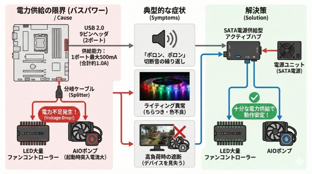 LeanPower Lab | マザーボード内部USB端子の種類と増設！配列図解と認識しない対策