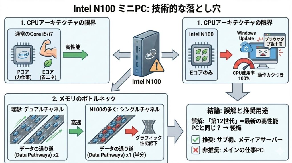 LeanPower Lab | ミニPCで後悔しないための選び方｜失敗を防ぐリスクと対策