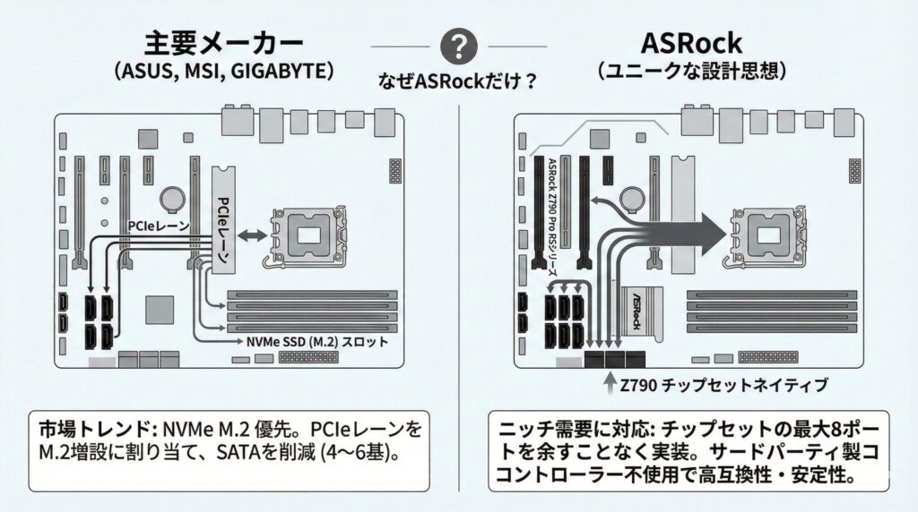 LeanPower Lab | SATAポートが多いマザーボードの選び方！8ポート搭載と増設術