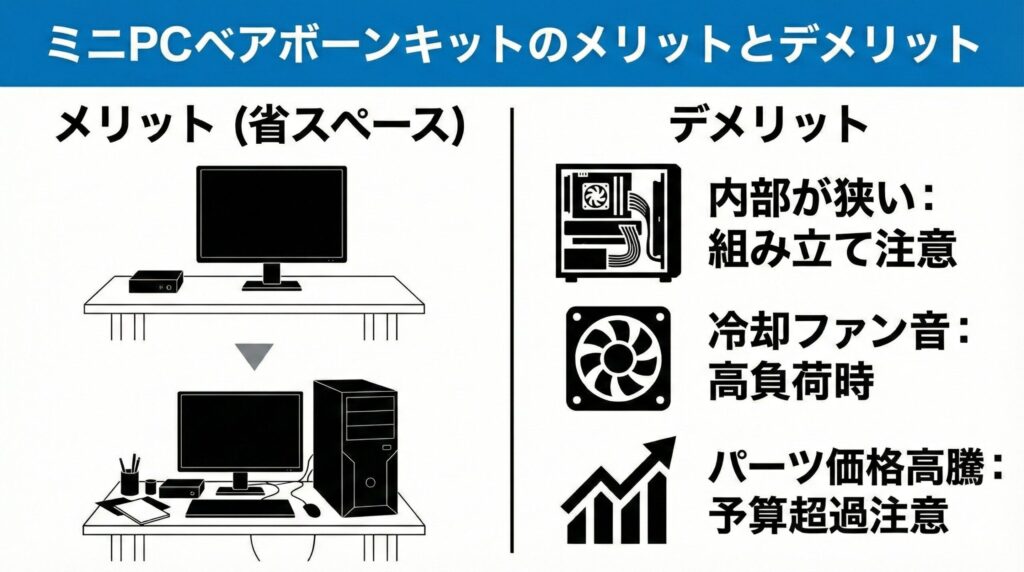 LeanPower Lab | 2025年版ミニPC自作キットの選び方とおすすめ構成ガイド