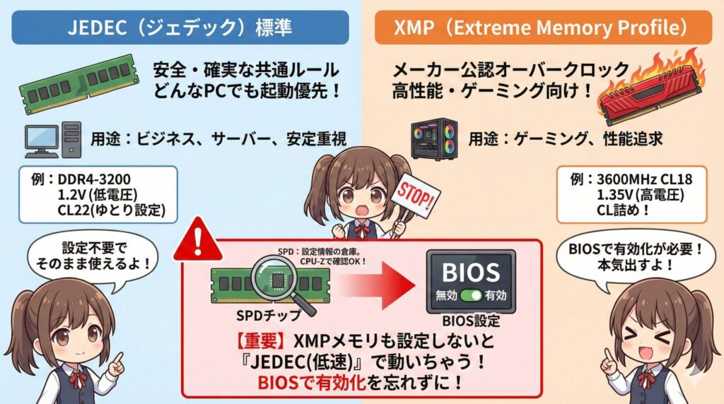 LeanPower Lab | メモリの速度とDDR4規格の選び方！性能を引き出す設定とコツ