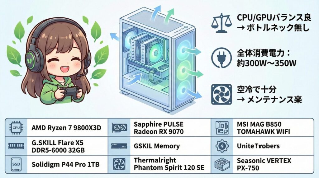 LeanPower Lab | 【2026年版】ワッパPC自作レシピ3選！用途別おすすめパーツリスト