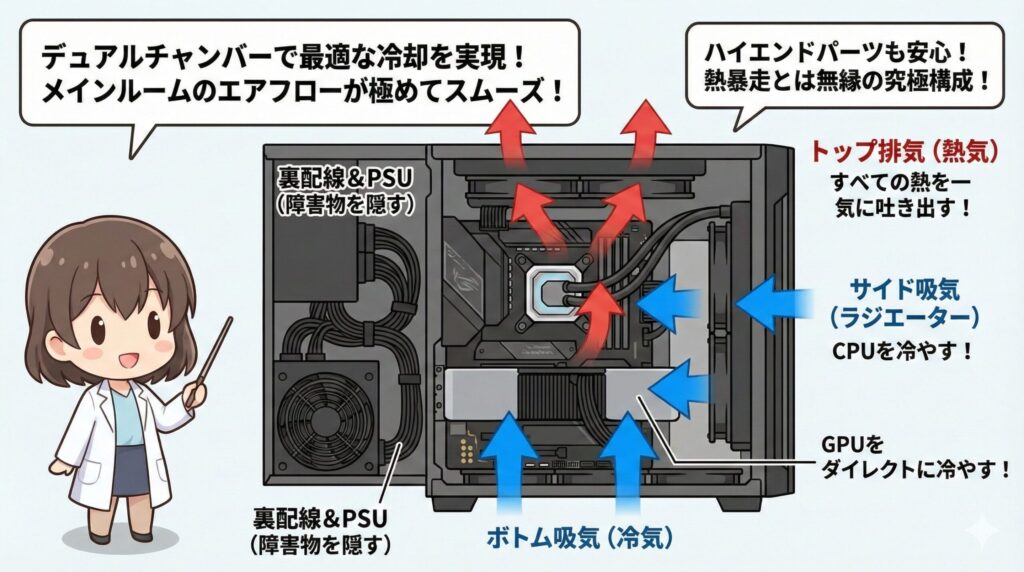 LeanPower Lab | 水冷CPUクーラーの吸気や排気の正解は？配置と向きの決定版