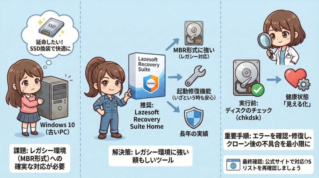 LeanPower Lab | HDDクローンのフリーソフトおすすめ2026年版！OS移行のコツ