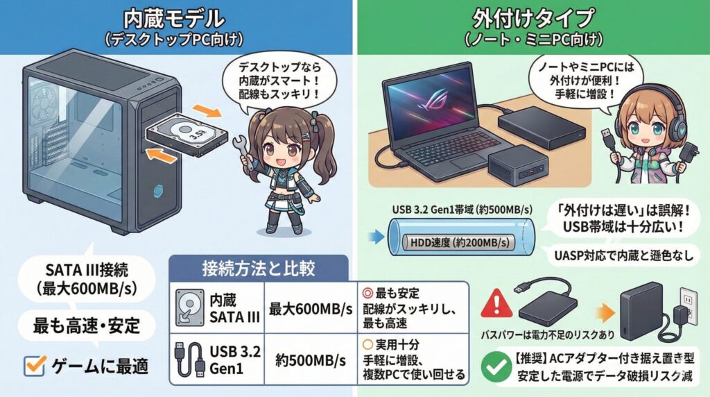LeanPower Lab | 容量不足を解決！HDDをゲーミングPCで使いこなす併用戦略