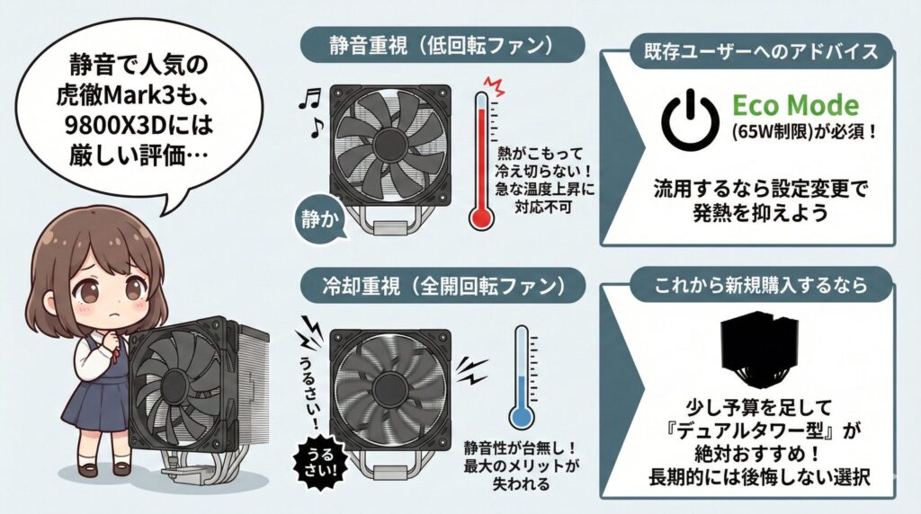 LeanPower Lab | 9800X3Dは空冷で冷える？おすすめクーラーと温度設定完全ガイド