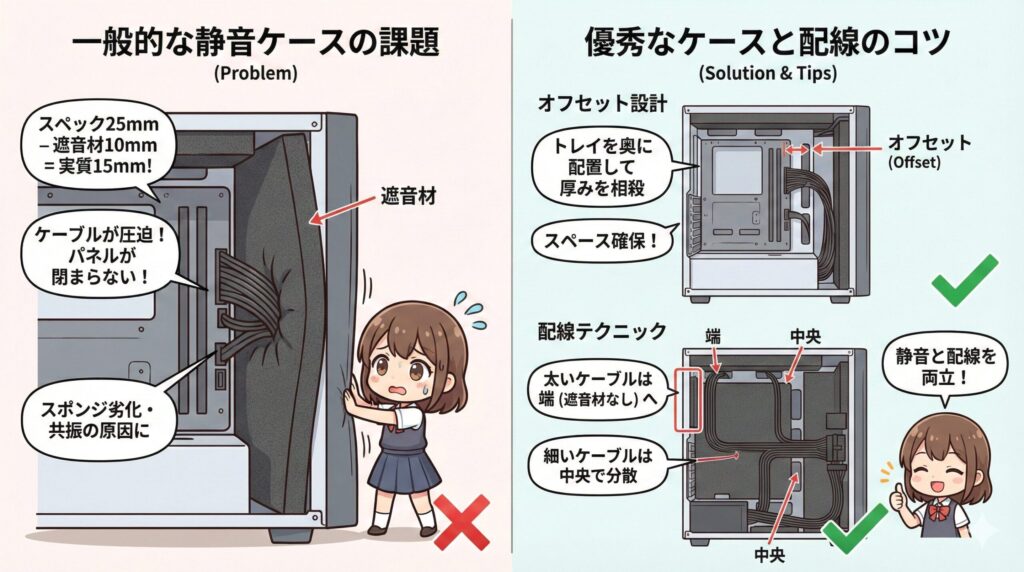 LeanPower Lab | 【非ガラス】PCケース裏配線しやすい名機5選！30mmの余裕で蓋を閉じる