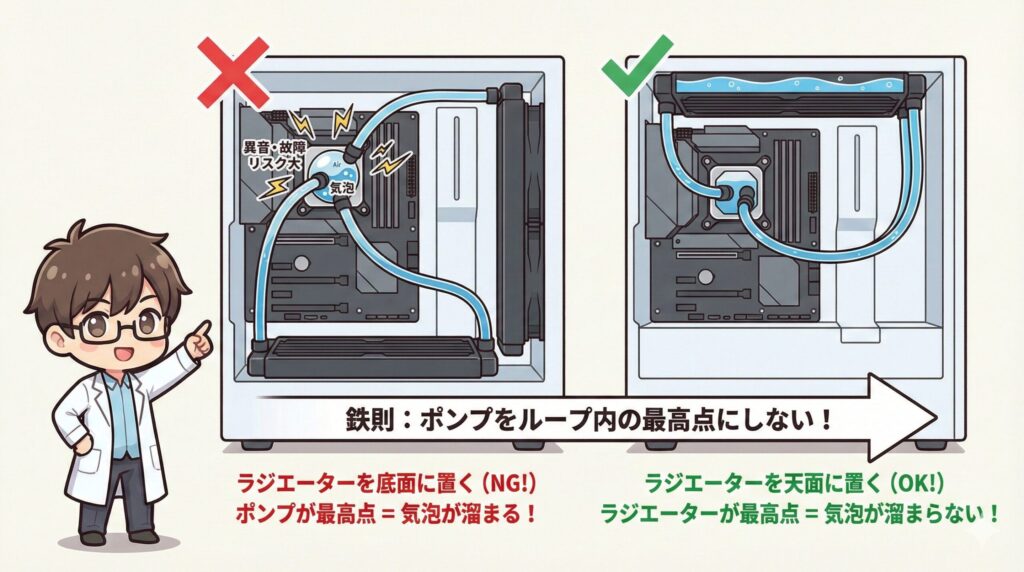 LeanPower Lab | 水冷CPUクーラーの吸気や排気の正解は？配置と向きの決定版