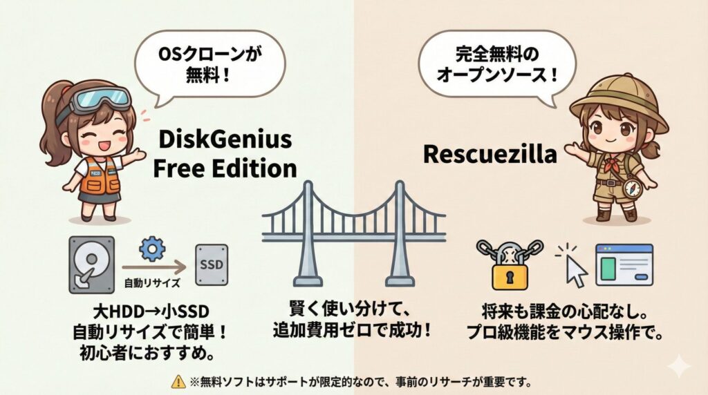 LeanPower Lab | HDDクローンのフリーソフトおすすめ2026年版！OS移行のコツ