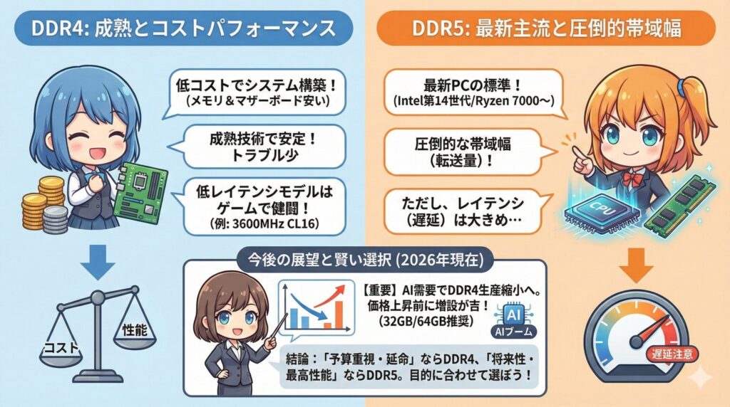 LeanPower Lab | メモリの速度とDDR4規格の選び方！性能を引き出す設定とコツ