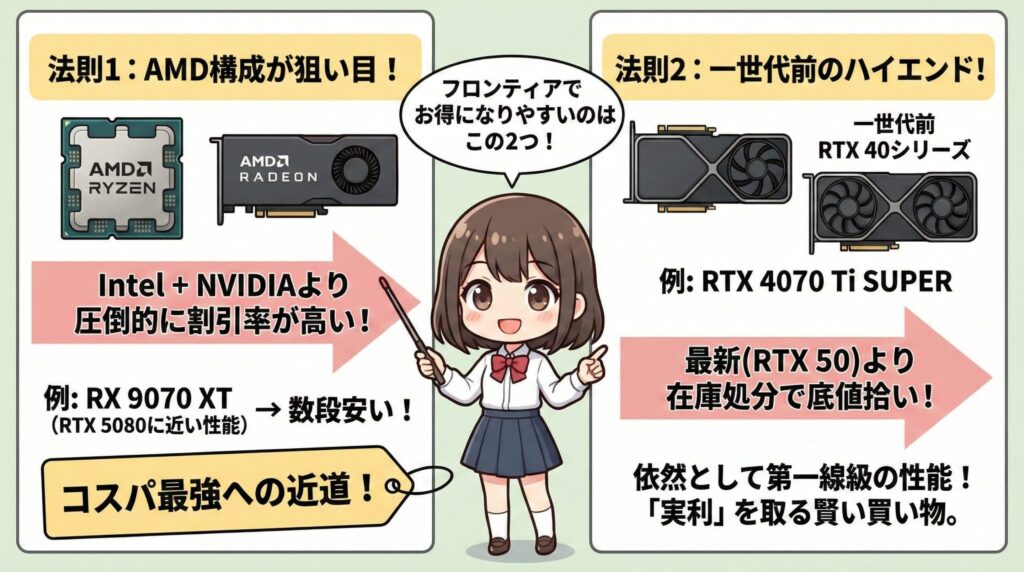 LeanPower Lab | フロンティアセール時期はいつ?2026年最新の買い時と攻略法 LeanPower Lab | フロンティアセール時期はいつ?2026年最新の買い時と攻略法